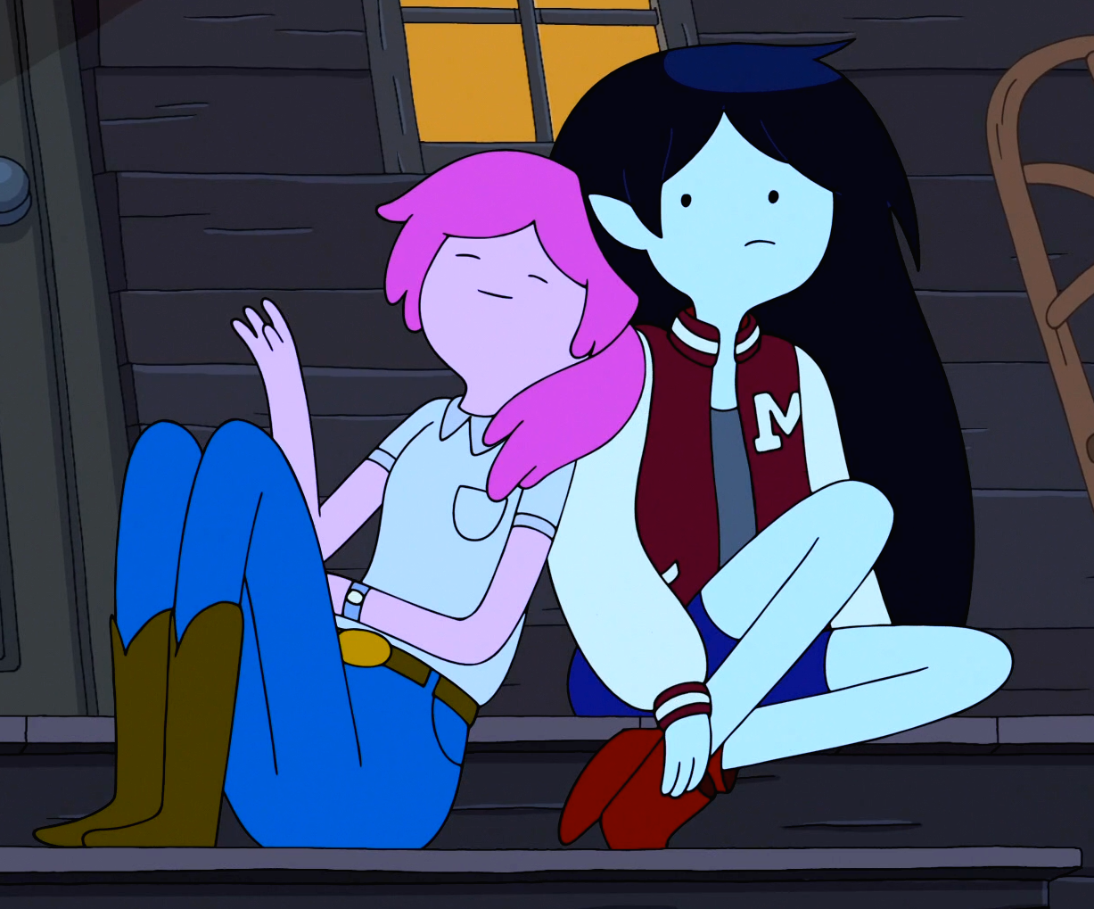 Adventure Time Marceline And Princess Bubblegum Hot