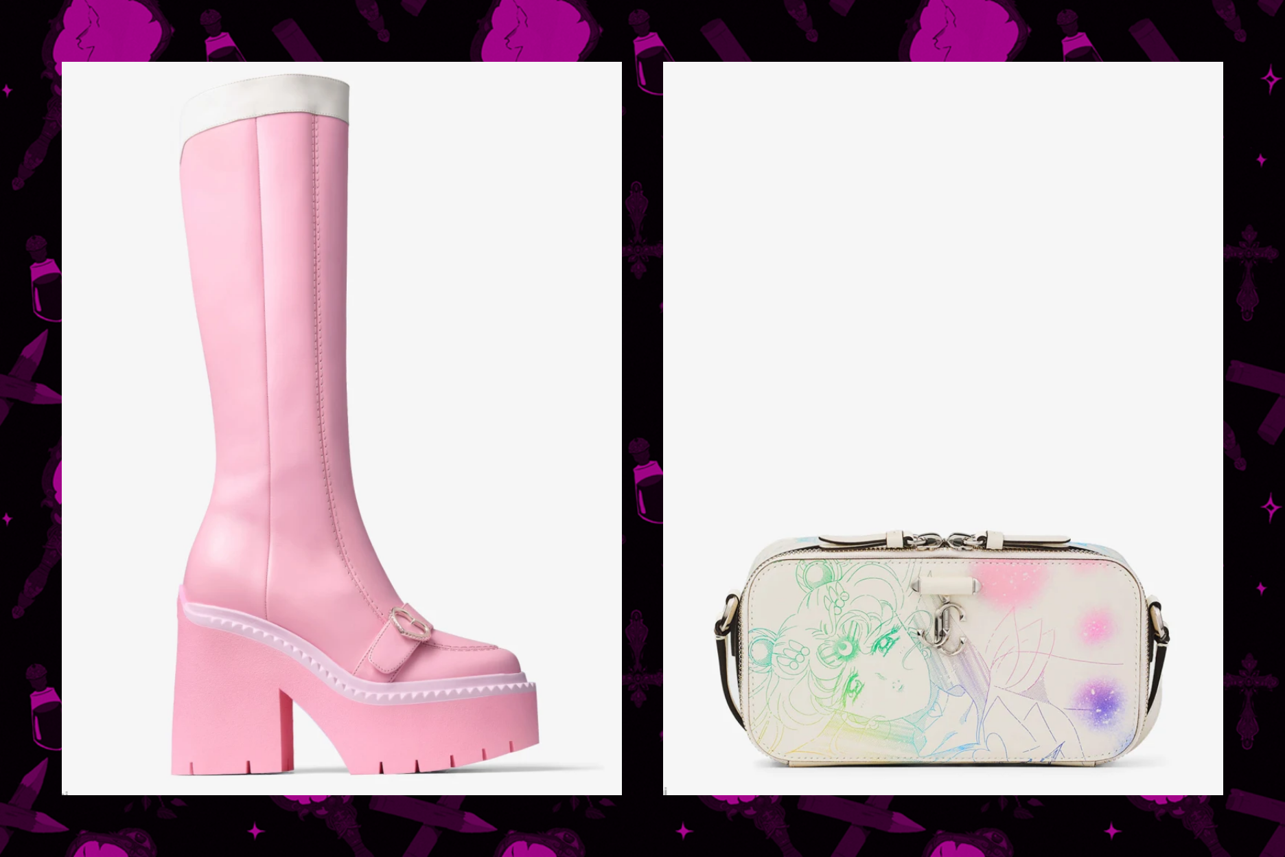 The Sailor Moon x Jimmy Choo collection is a glorious anime