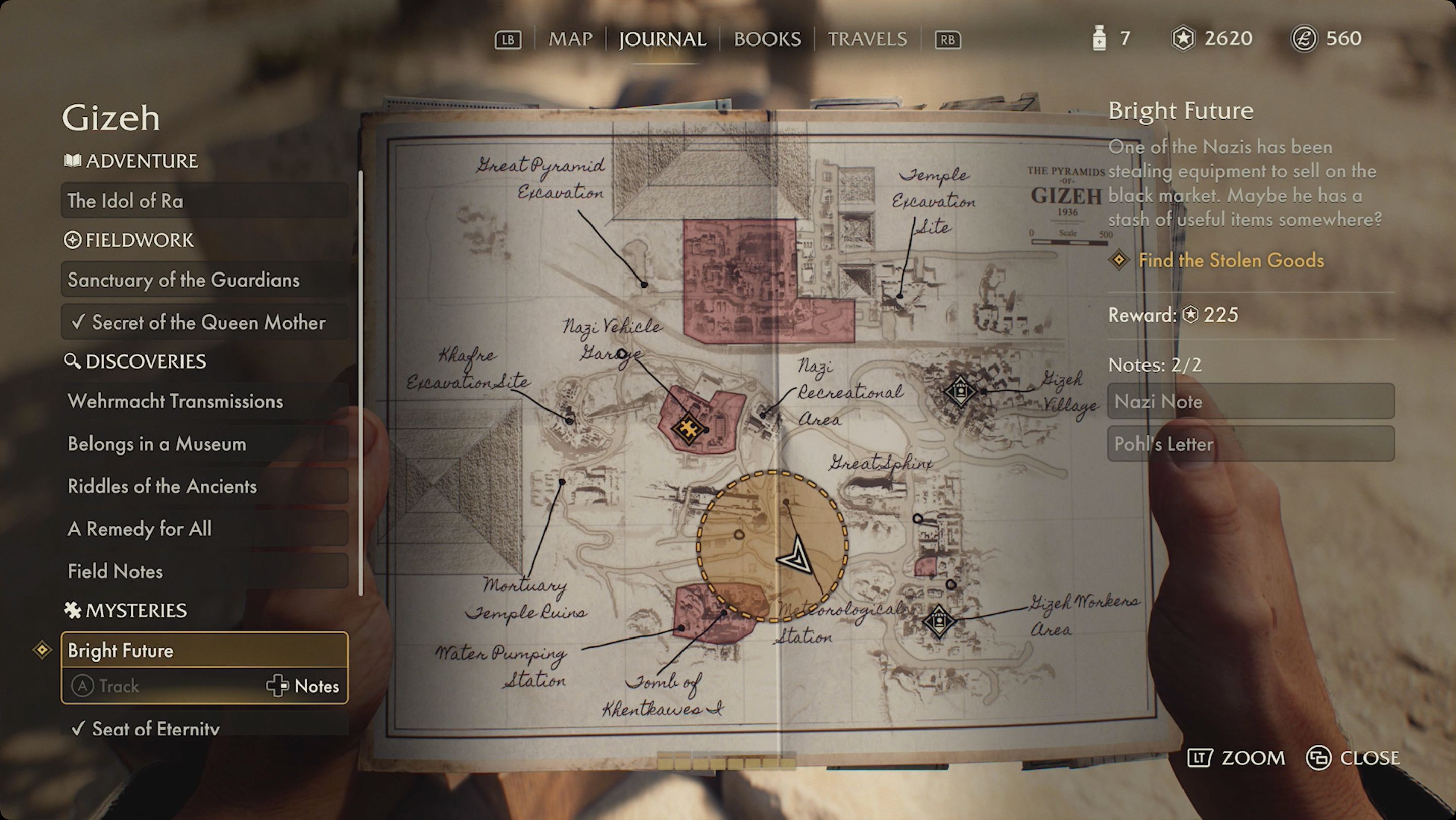 ‘Bright Future’ walkthrough in Indiana Jones and the Great Circle