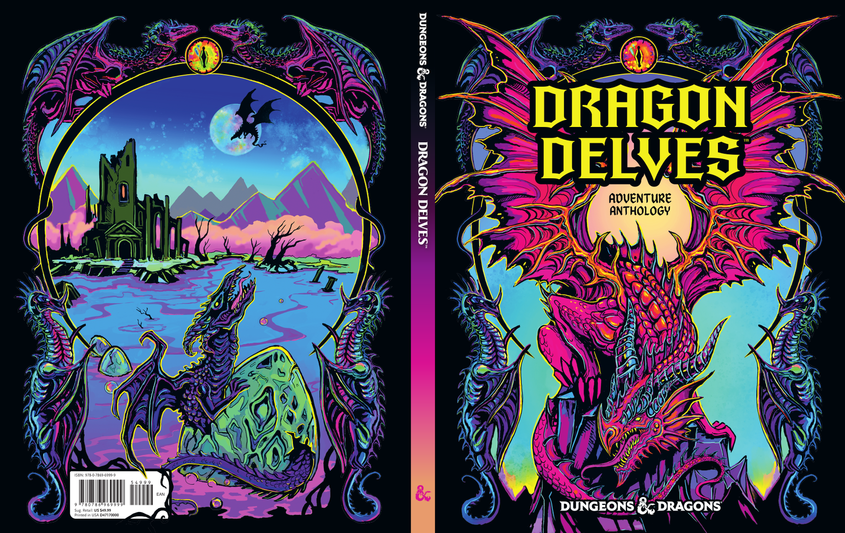 D&D's new dragon-themed anthology is bursting with dragon art