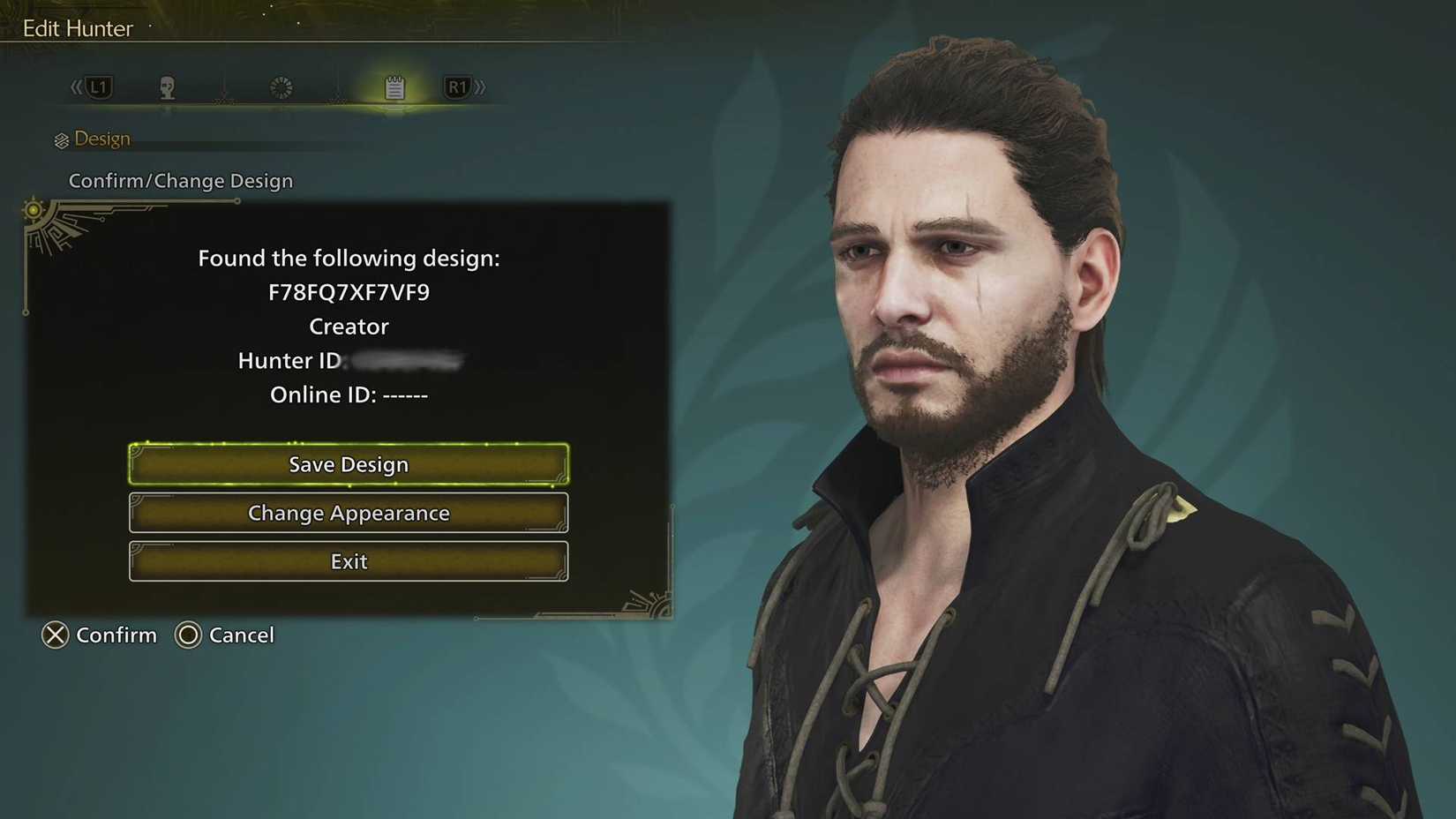 Best character design codes in Monster Hunter Wilds