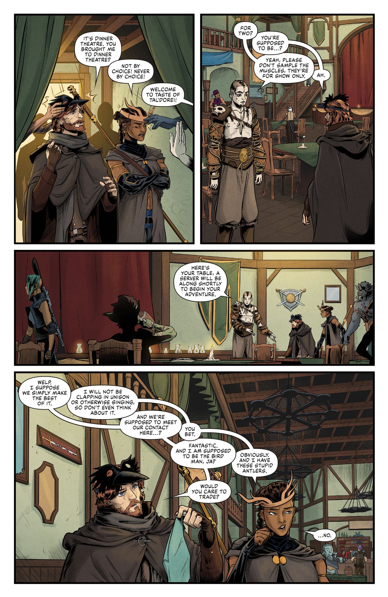Read a preview of Critical Role’s FCBD Mighty Nein Origins comic