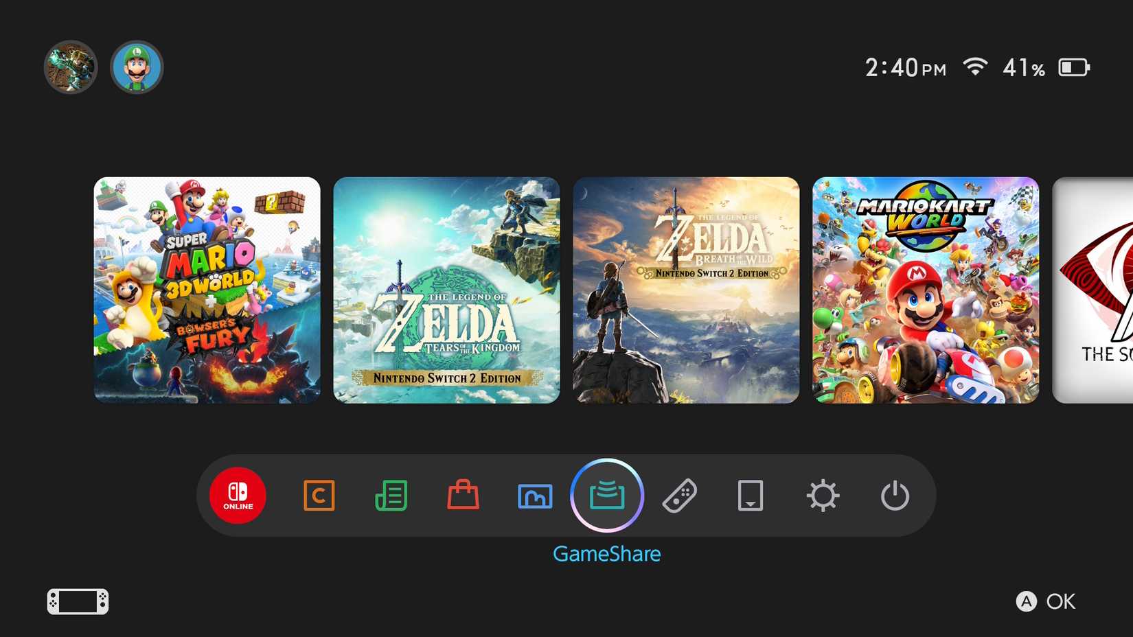 How GameShare and GameChat work with Nintendo Switch 2