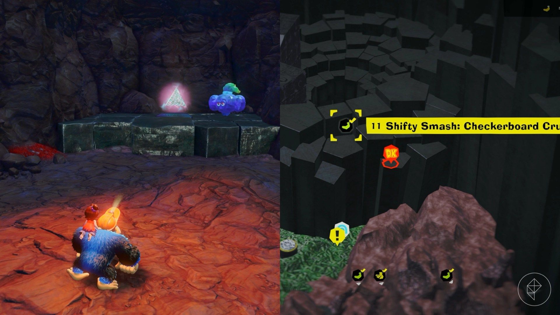 All Ingot Isle Banandium Gem locations in Donkey Kong Bananza