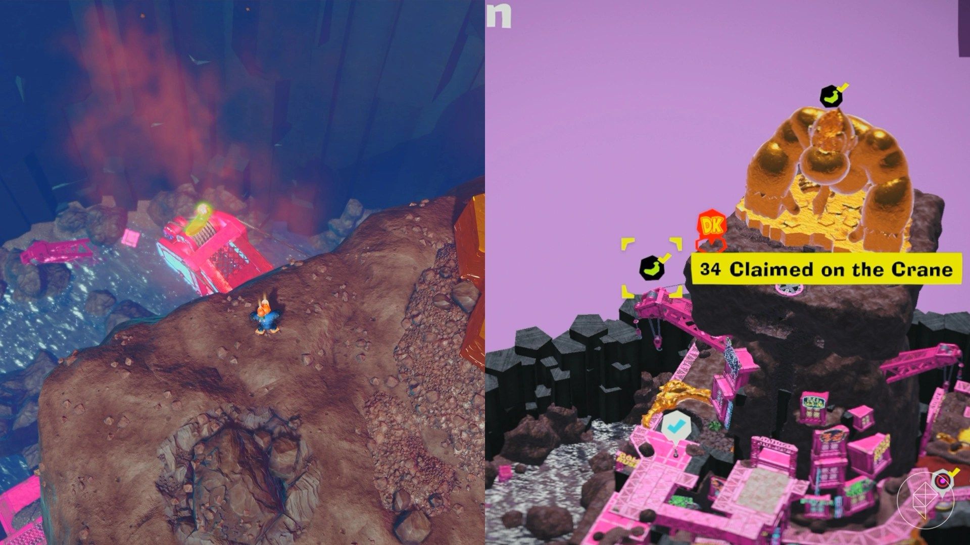 All Ingot Isle Banandium Gem locations in Donkey Kong Bananza