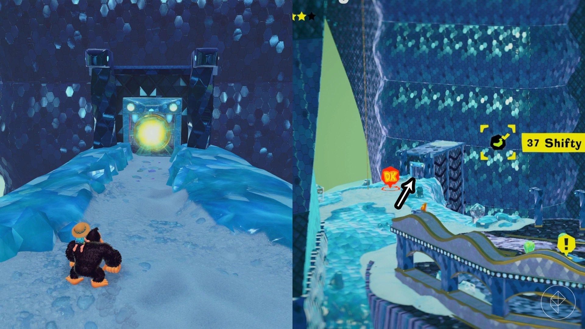 Radiance Layer Banandium Gem locations in Donkey Kong Bananza