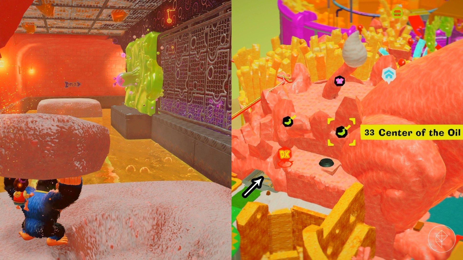 Feast Layer Banandium Gem locations in Donkey Kong Bananza