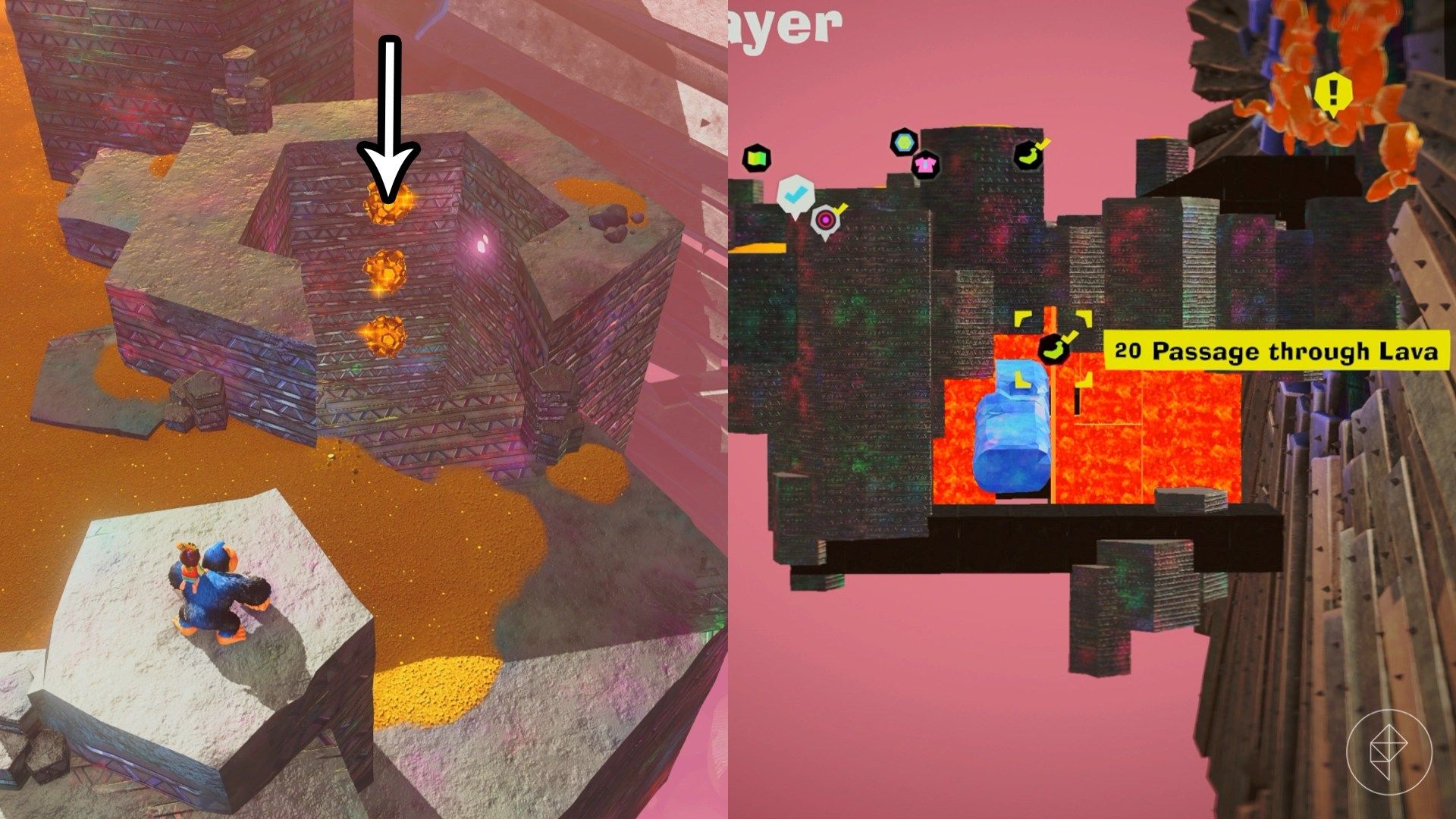 Forbidden Layer Banandium Gem locations in Donkey Kong Bananza