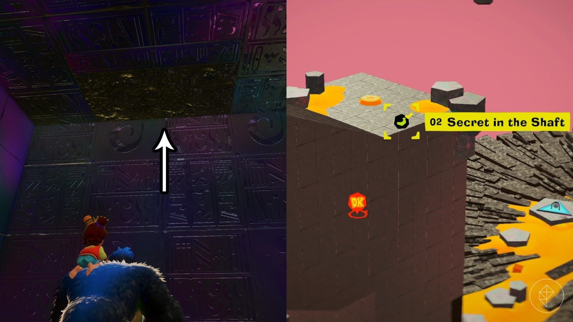 Forbidden Layer Banandium Gem locations in Donkey Kong Bananza