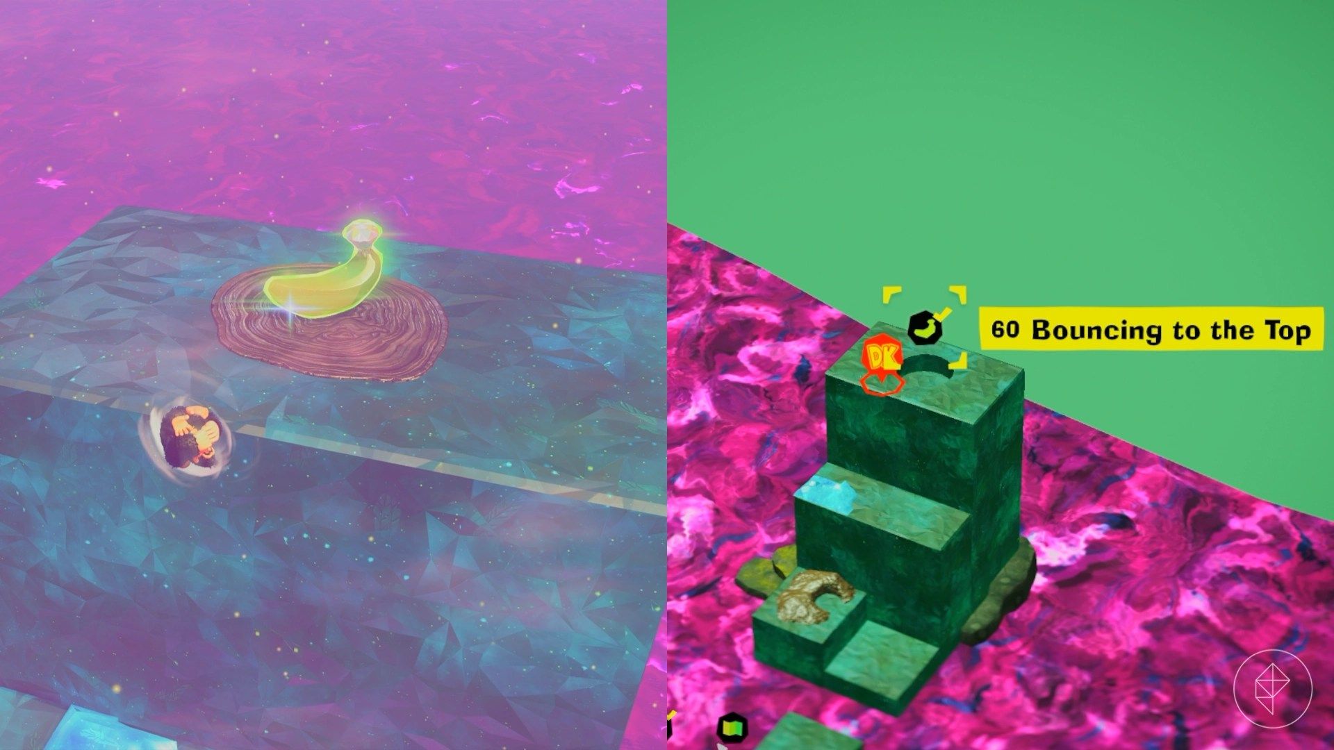 Forest Layer Banandium Gem locations in Donkey Kong Bananza