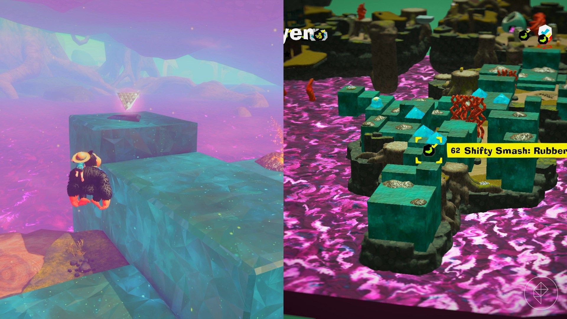 Forest Layer Banandium Gem locations in Donkey Kong Bananza