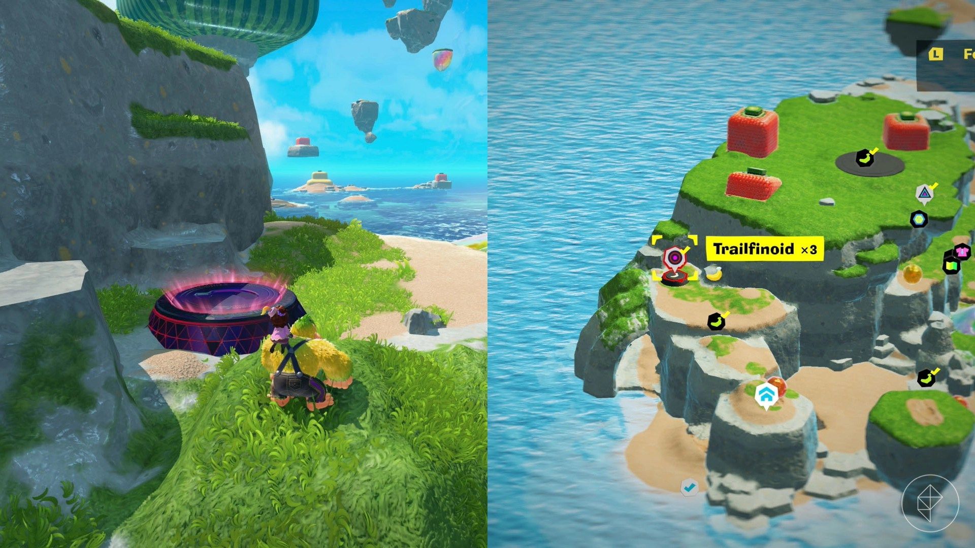 Resort Layer Banandium Gem locations in Donkey Kong Bananza