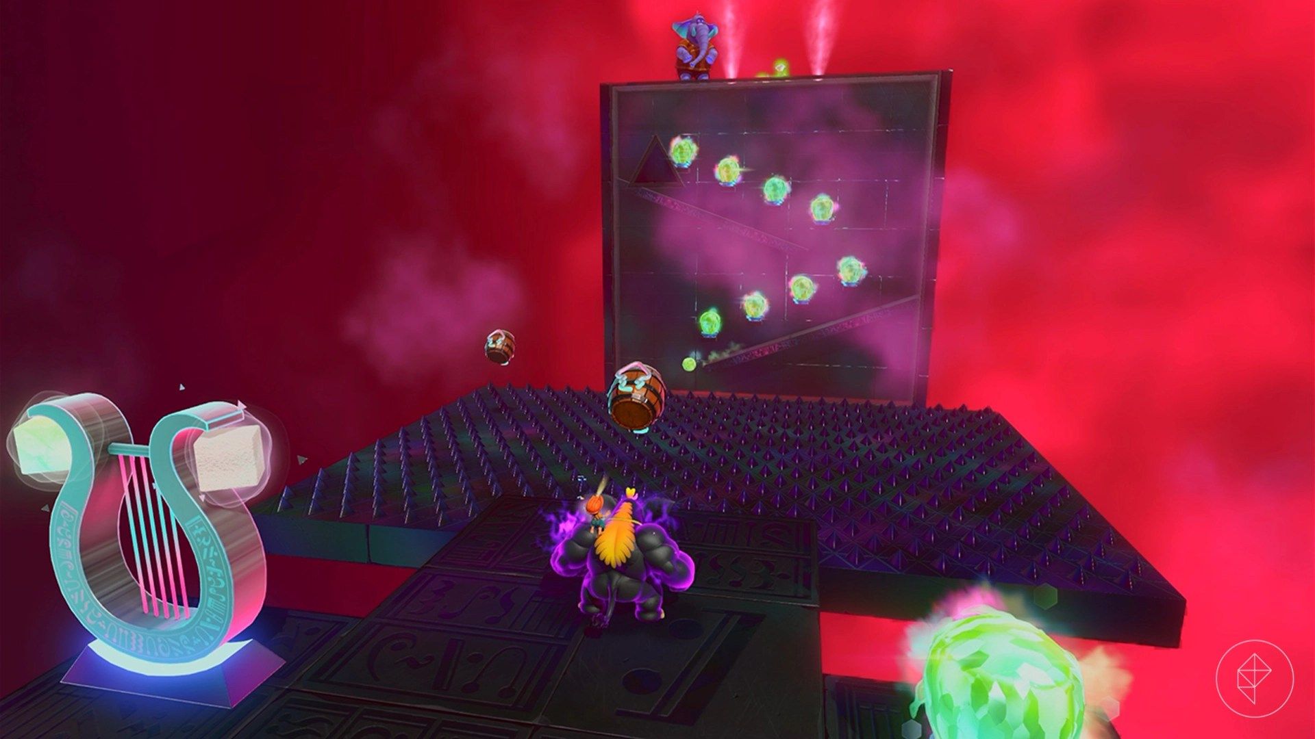 Tempest Layer Banandium Gem locations in Donkey Kong Bananza