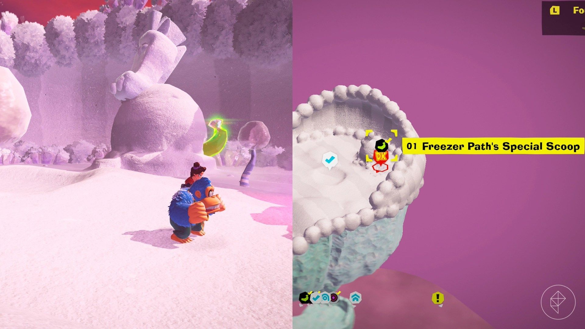 The Junction Banandium Gem locations in Donkey Kong Bananza