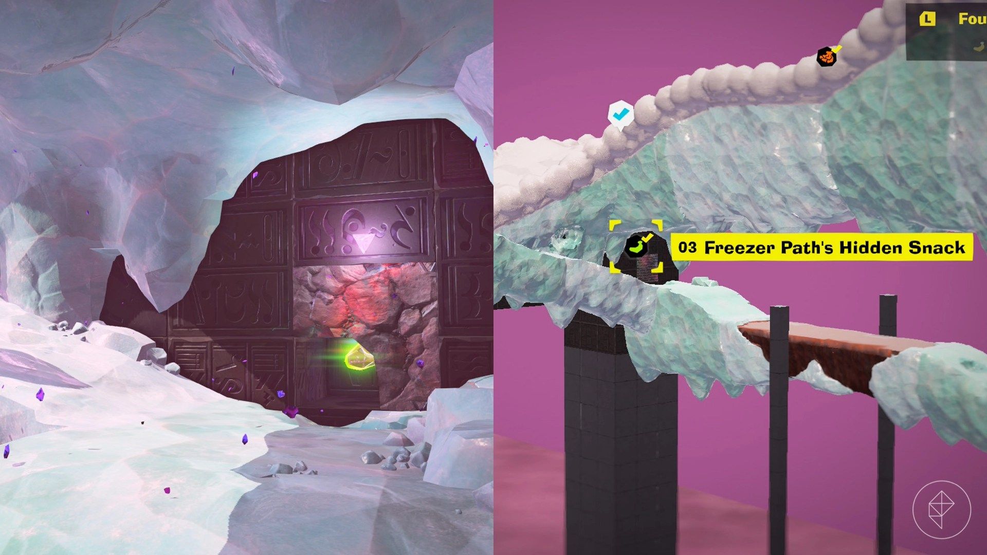 A junção Banandium Gem Localizações em Donkey Kong Bananza