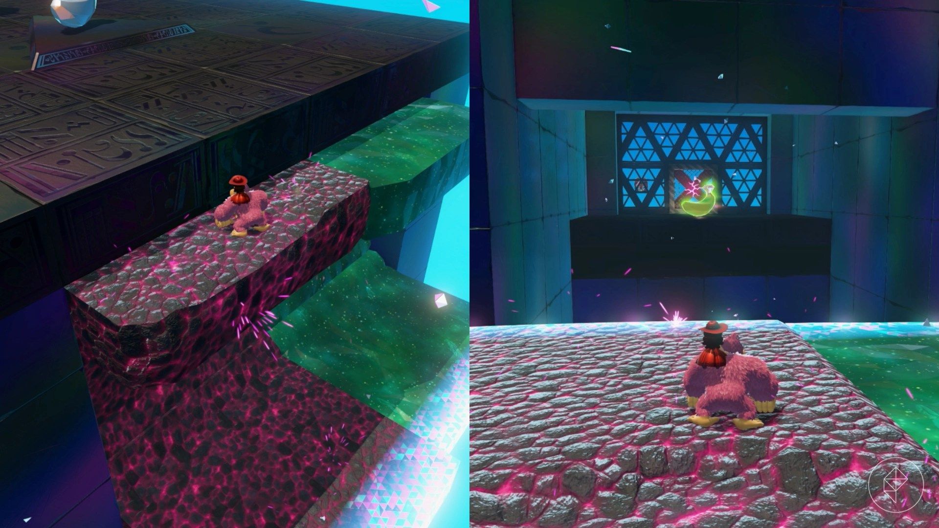 Resort Layer Banandium Gem locations in Donkey Kong Bananza