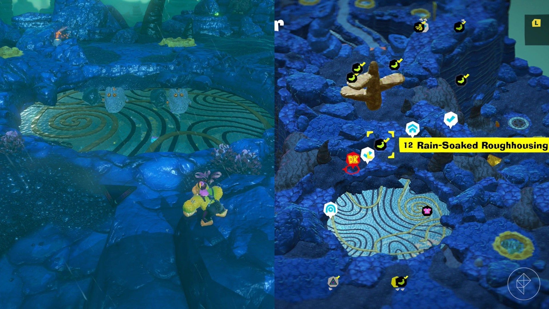 Tempest Layer Banandium Gem locations in Donkey Kong Bananza