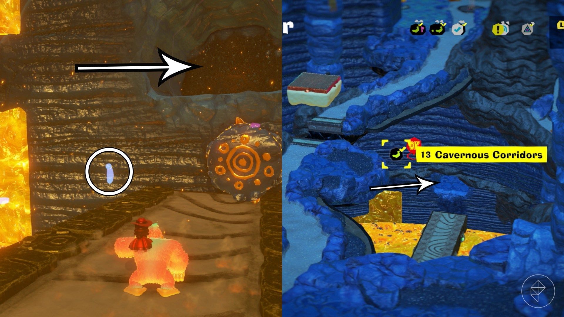 Tempest Layer Banandium Gem locations in Donkey Kong Bananza