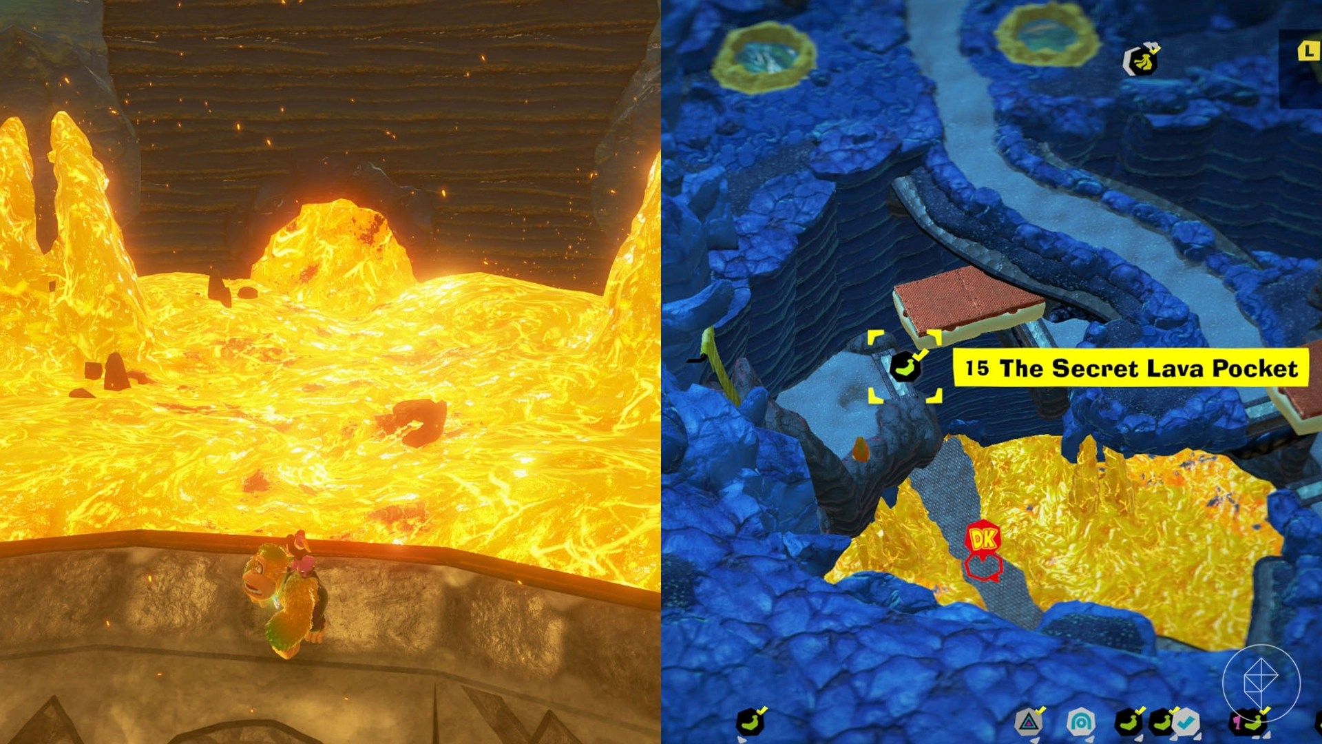 Tempest Layer Banandium Gem locations in Donkey Kong Bananza