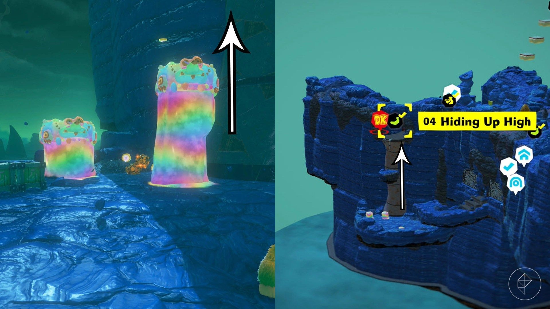 Tempest Layer Banandium Gem locations in Donkey Kong Bananza