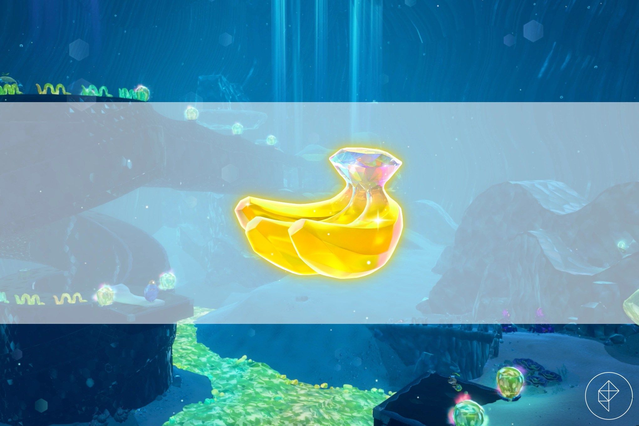 Radiance Layer Banandium Gem (bananas) locations in Donkey