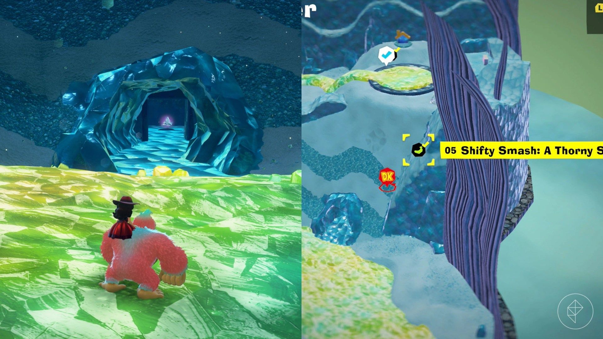 Radiance Layer Banandium Gem locations in Donkey Kong Bananza