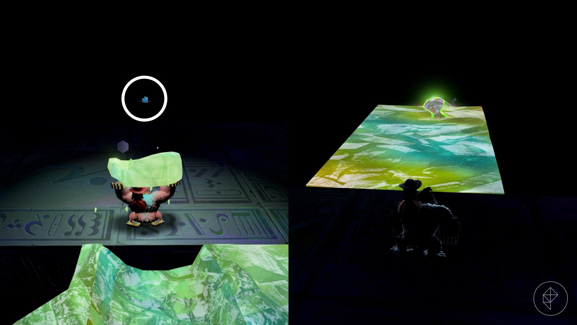 Radiance Layer Banandium Gem locations in Donkey Kong Bananza