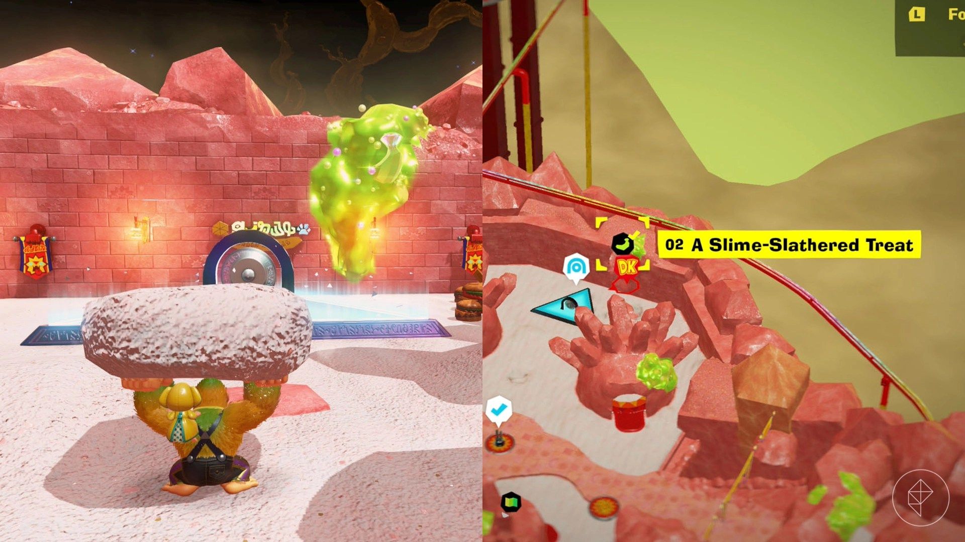 Feast Layer Banandium Gem locations in Donkey Kong Bananza