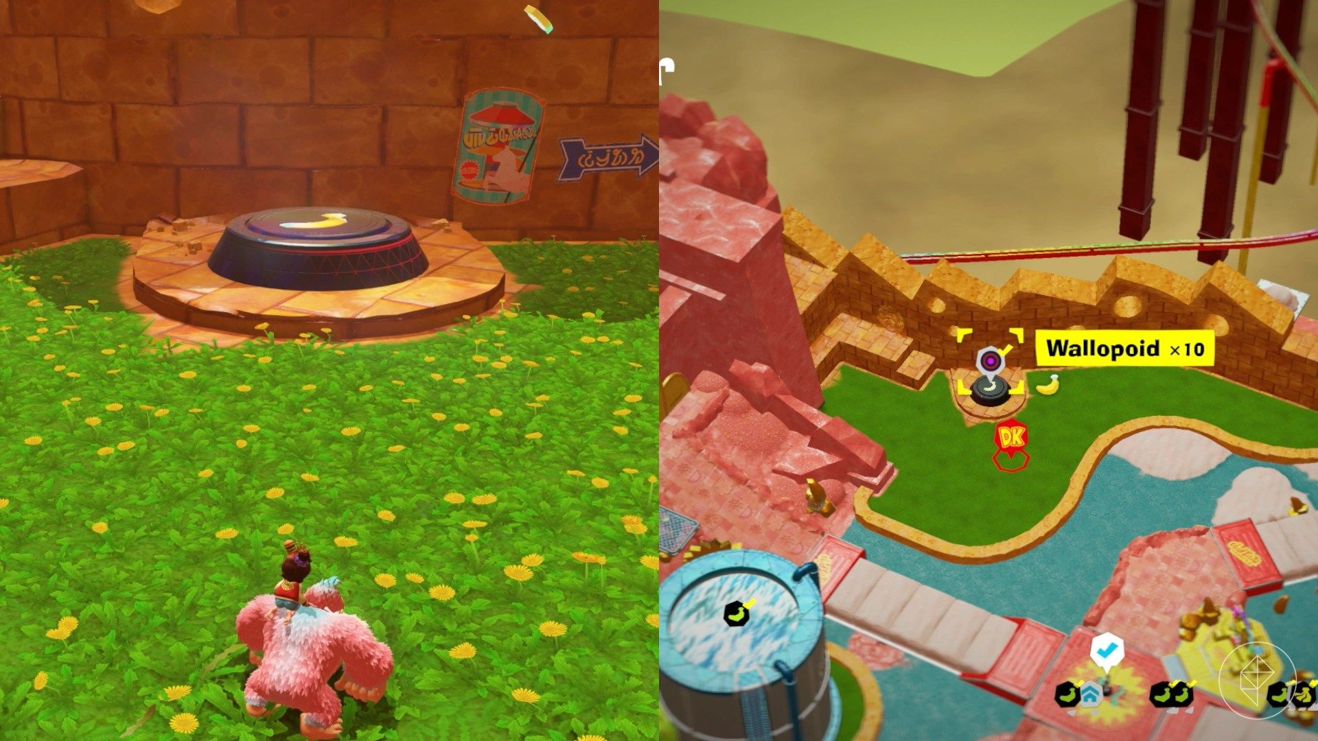 Feast Layer Banandium Gem locations in Donkey Kong Bananza