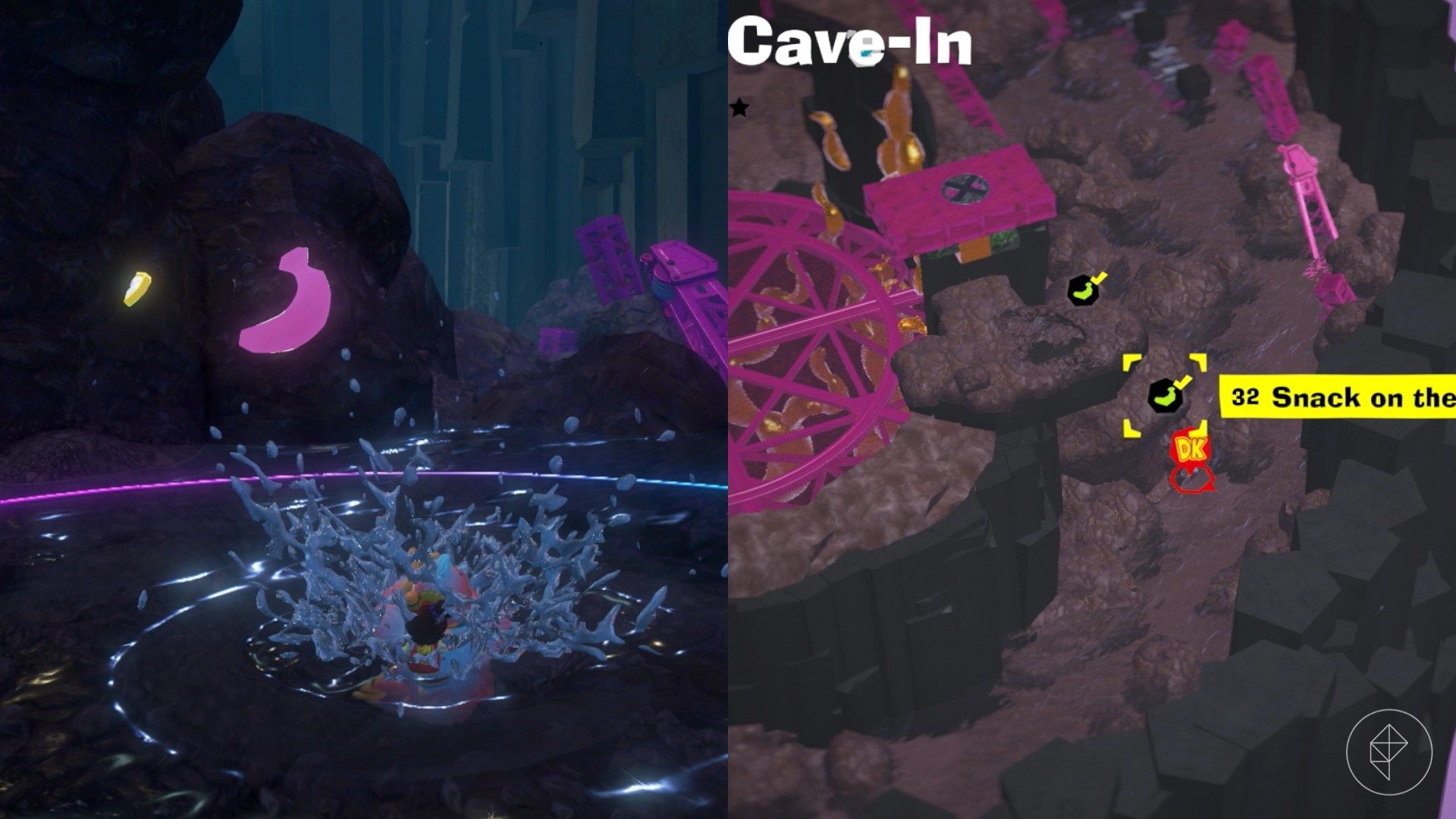 All Ingot Isle Banandium Gem locations in Donkey Kong Bananza