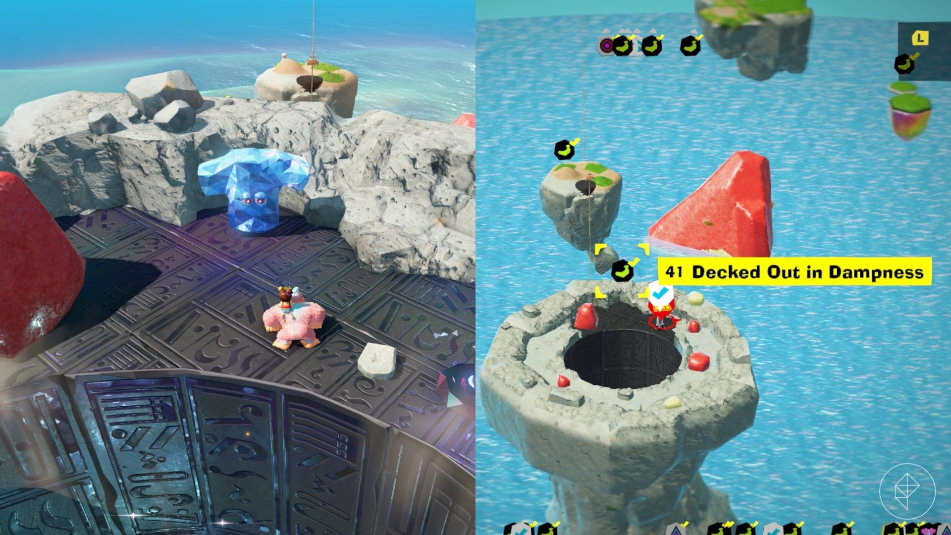 Resort Layer Banandium Gem locations in Donkey Kong Bananza