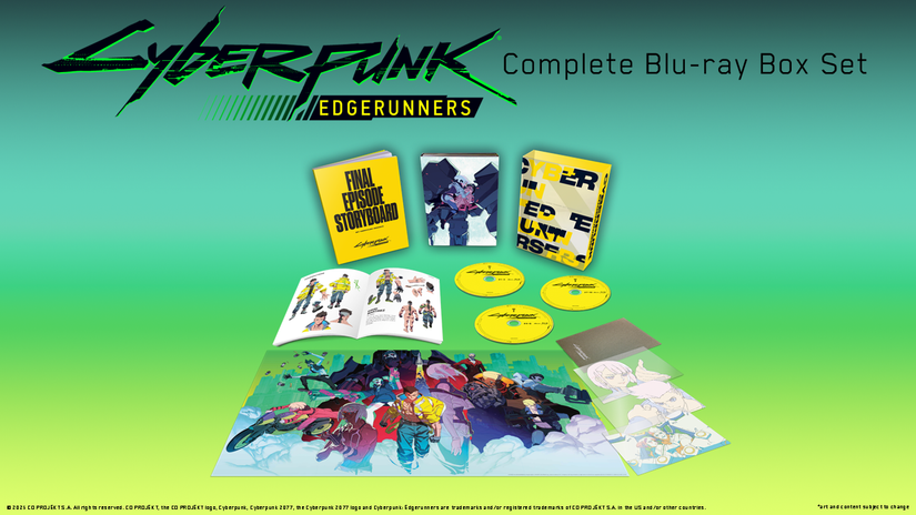 Al final, Edgerunners llega a Blu-ray, y puedes pedirlo ahora