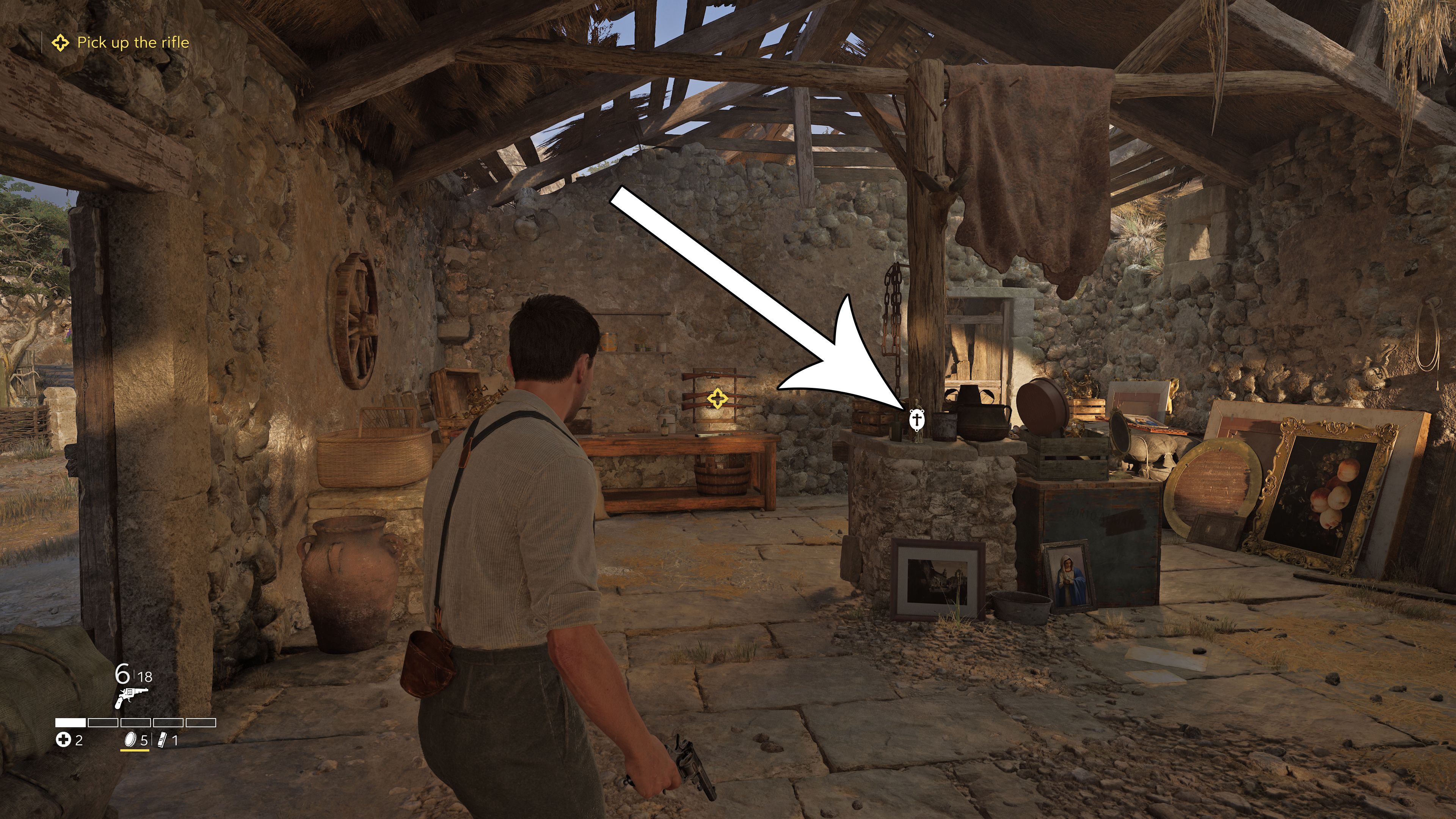 The Ingegnoso Charm in Mafia the Old Country.