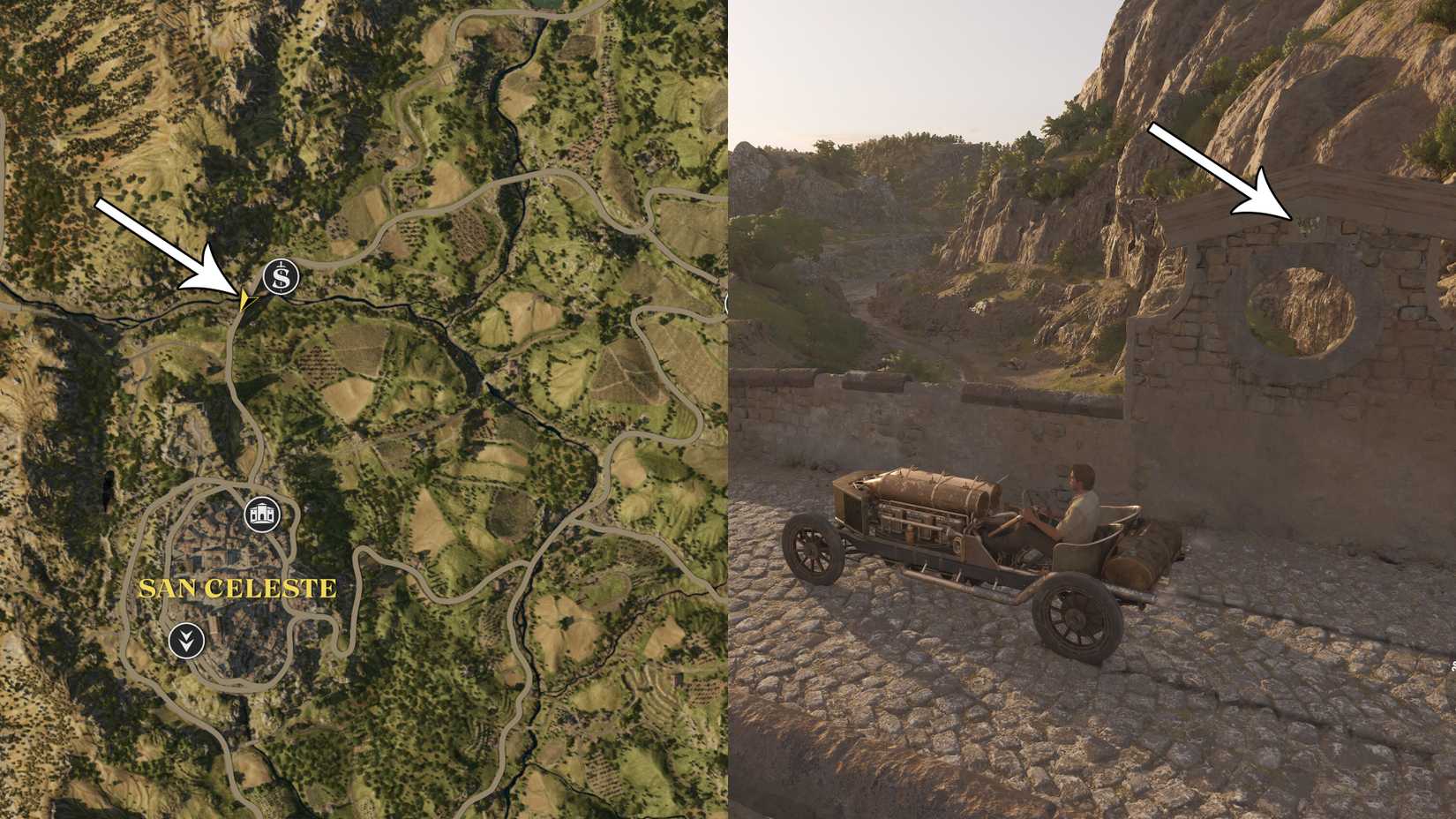A Trinacria location in Mafia: The Old Country.
