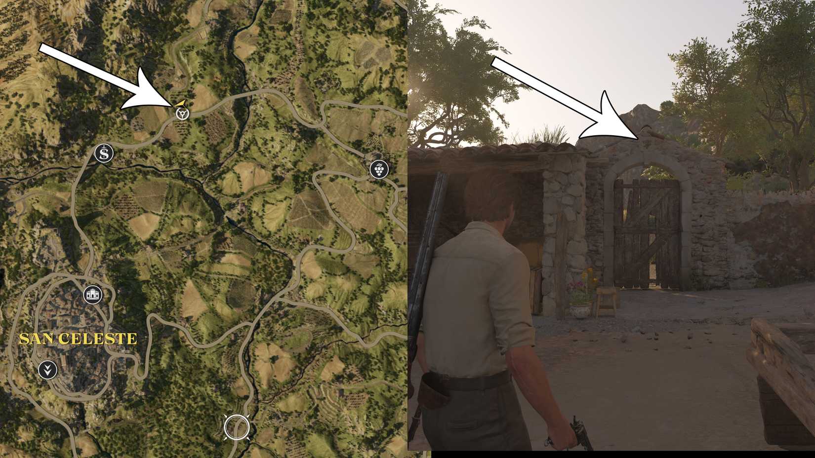 A Trinacria location in Mafia: The Old Country.