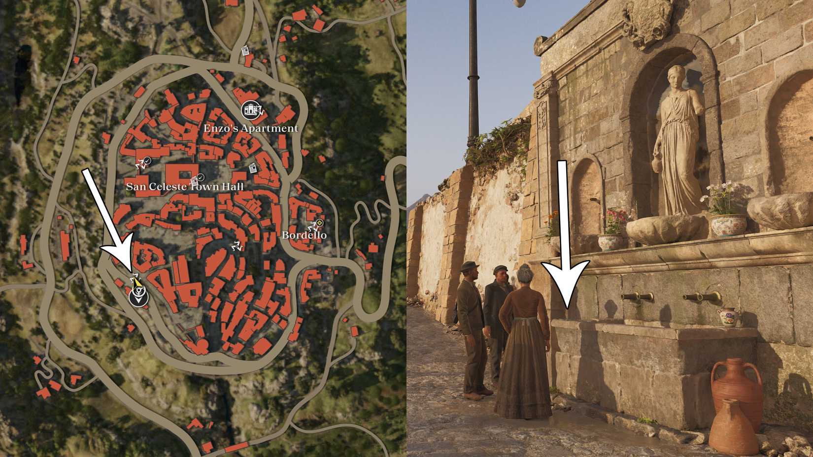 A Trinacria location in Mafia: The Old Country.
