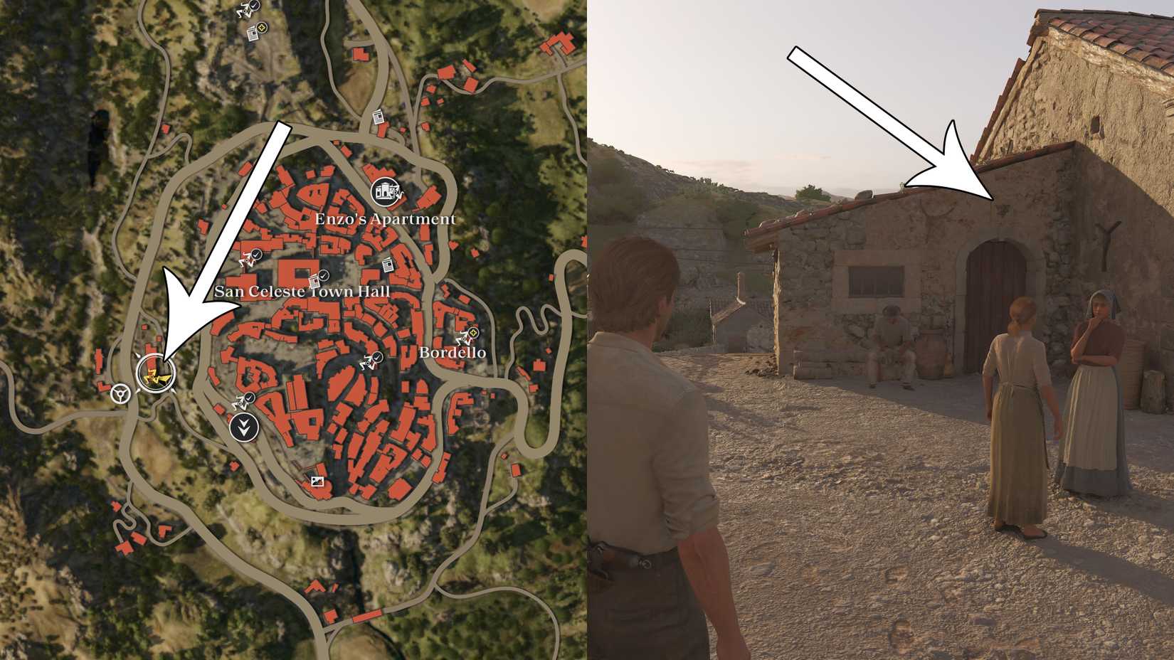 A Trinacria location in Mafia: The Old Country.