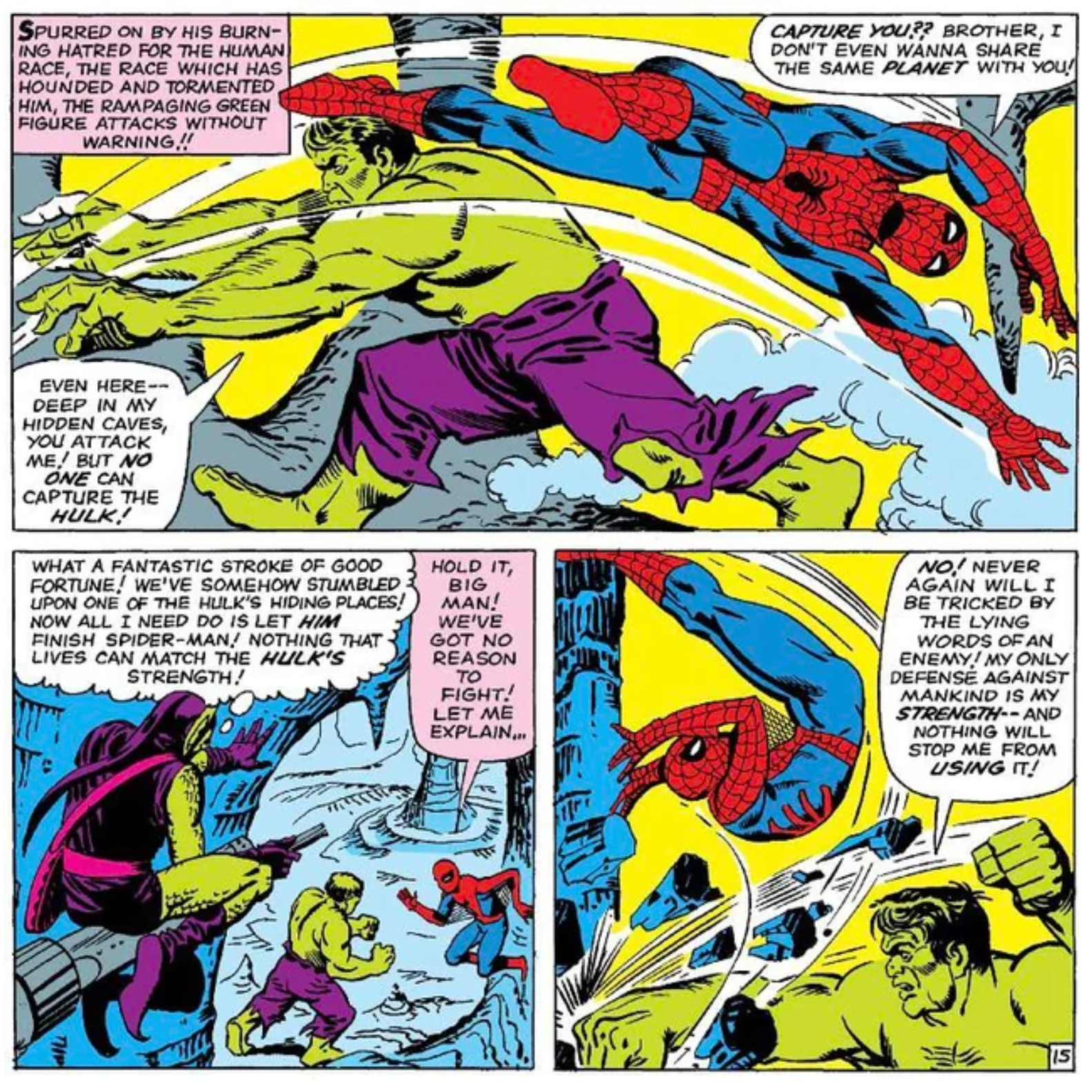 स्पाइडर-मैन बनाम हल्क कॉमिक अमेजिंग स्पाइडर-मैन #14