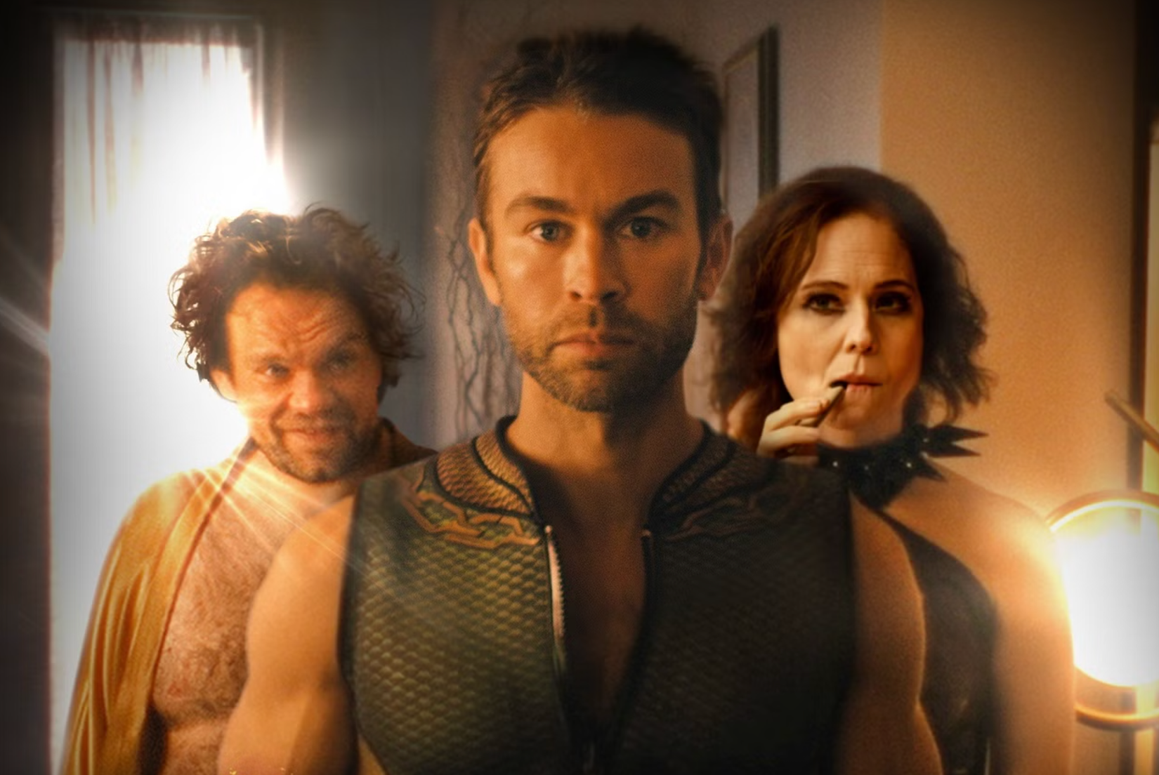 द डीप, बॉयज़ का एक चरित्र, शो के हेरोगैज़्म ऑर्गी इवेंट का अवलोकन करता है।