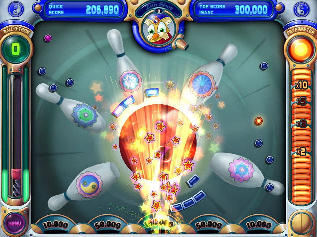 Peebles Game Computer Peggle is free to download on PC, Mac for a limited time