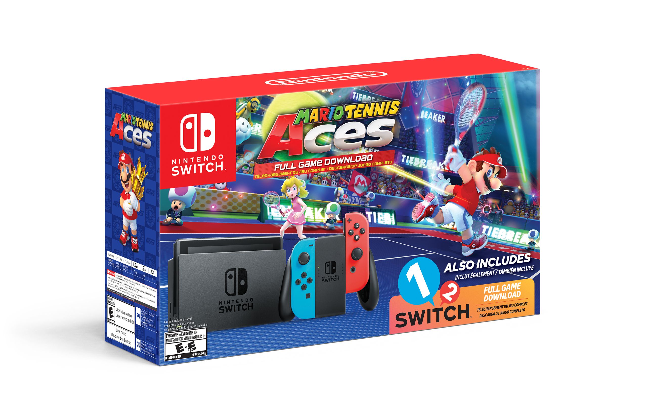 Walmart's Nintendo Switch bundle includes Mario Tennis Aces