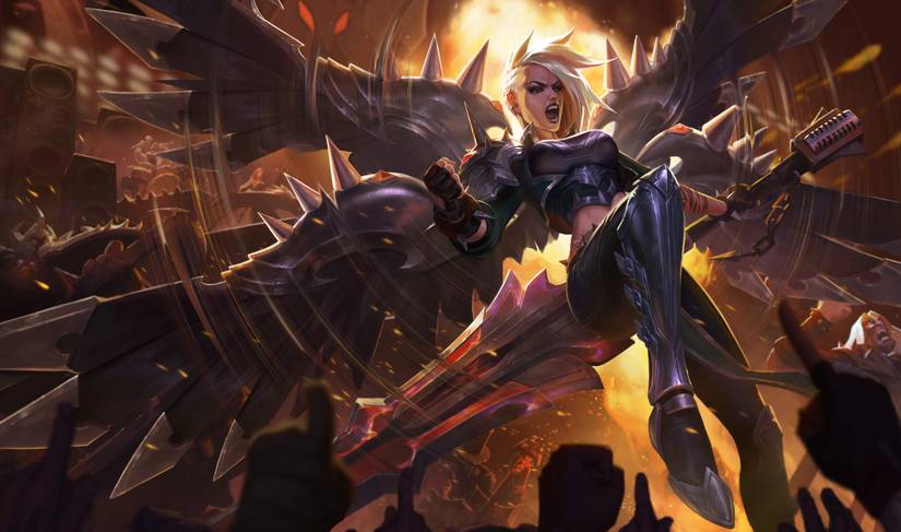 Kayle and Morgana rework: Updated skins and splash art
