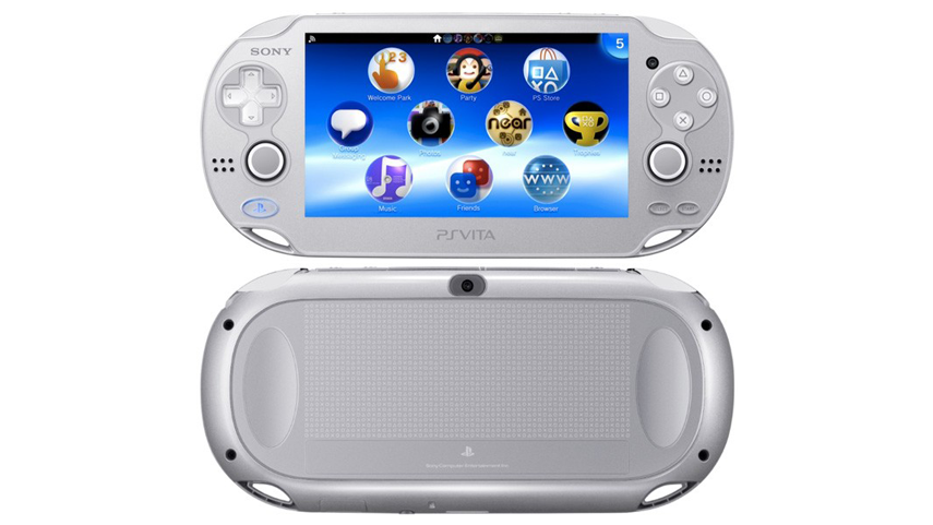 SONY - リリア様　PlayStation®Vita アイス・シルバー Sony is set to release new 'Ice Silver' PS Vita on March. 6