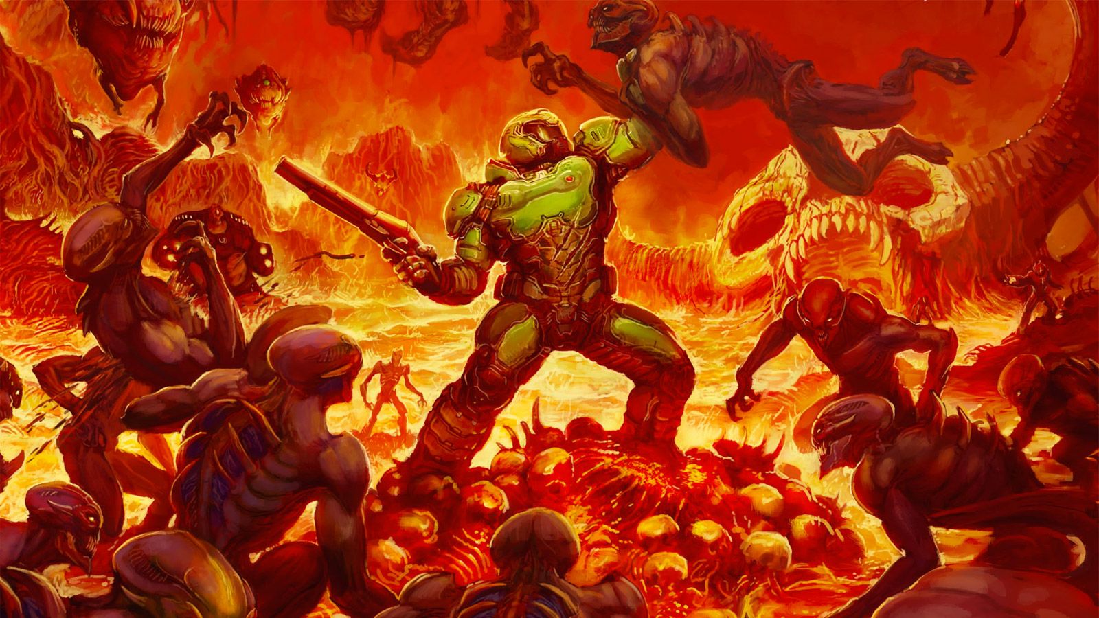 The new Doom is getting alternate box art that looks way better