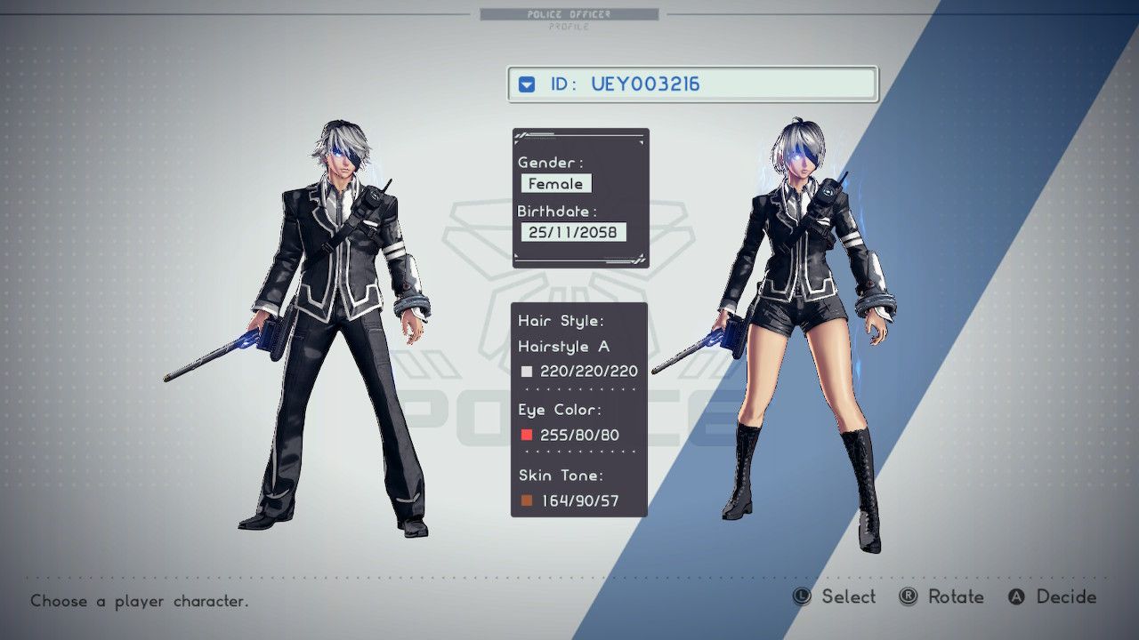 Astral Chain: How to change your character’s gender at any time