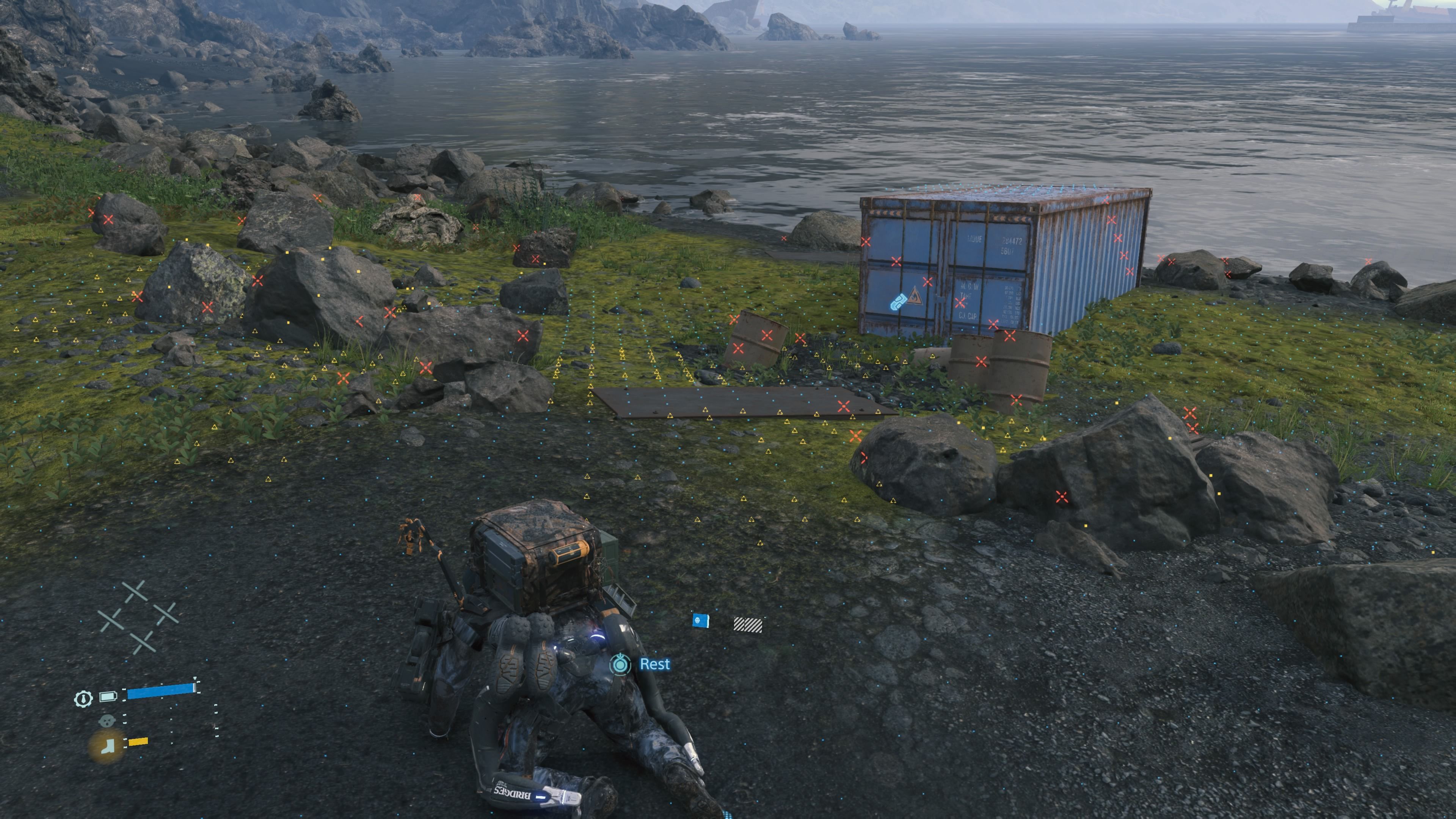 Death Stranding Eastern Region memory chip map guide