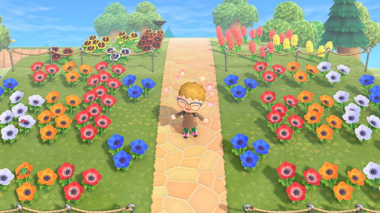 All flowers and hybrids in ACNH
