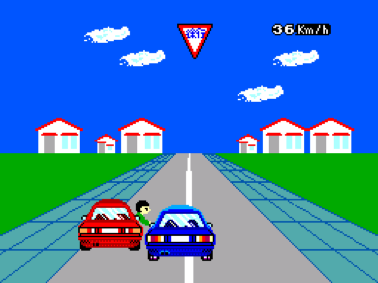 Sega made a traffic safety game in 1988, and collectors now