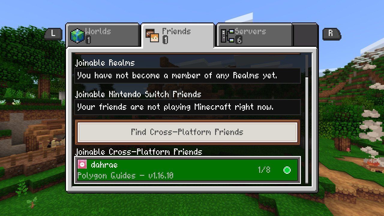 Minecraft Server How To Play Minecraft With Friends Switch