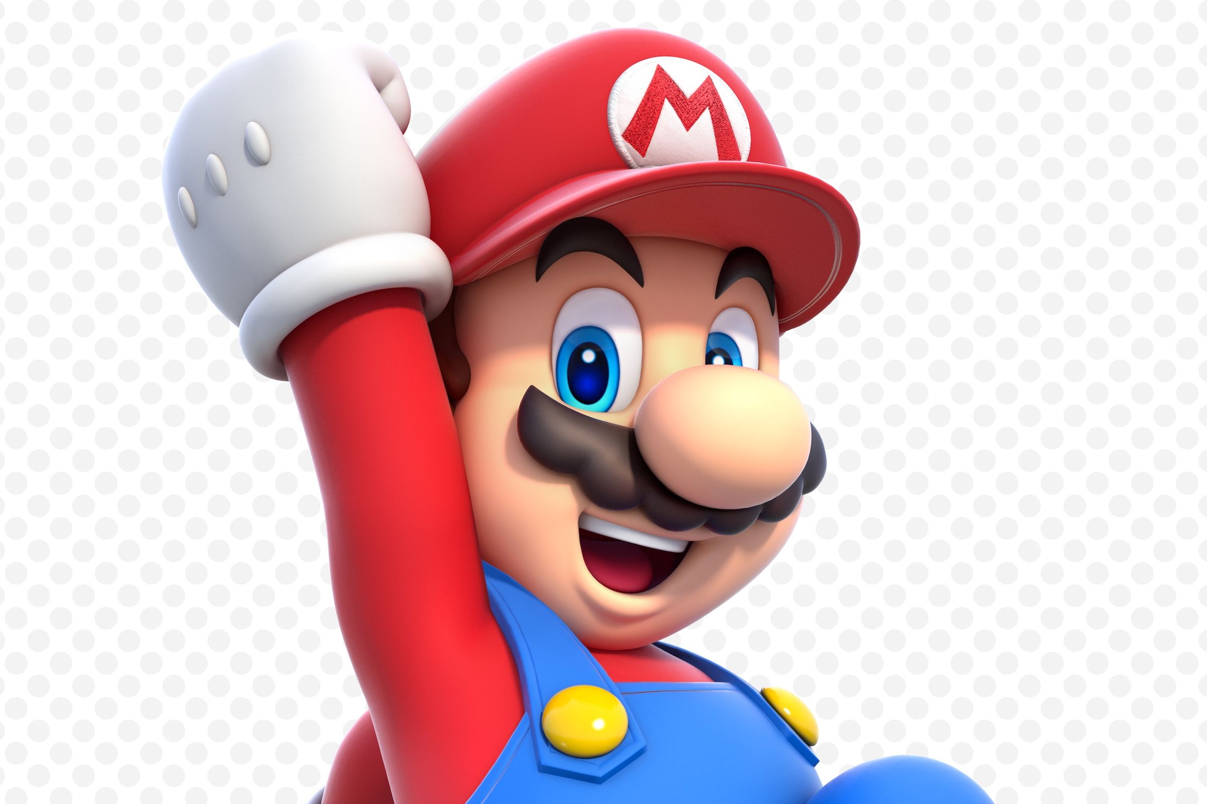 Artwork of Mario from Super Mario 3D World
